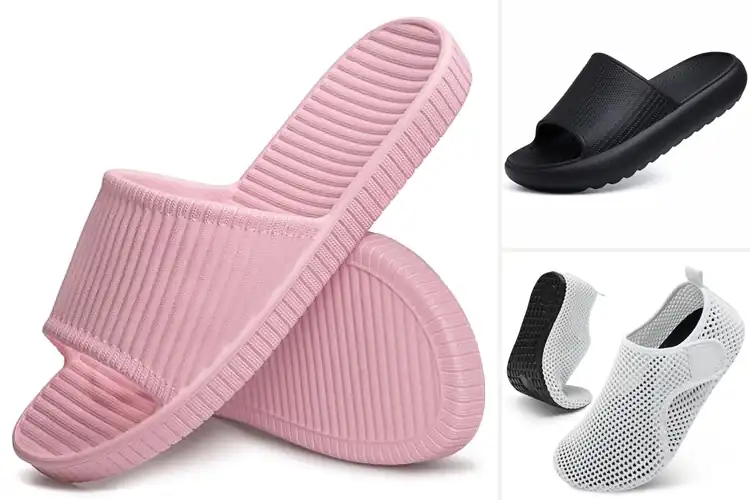 Detailed view of Best Summer Pool Slippers
