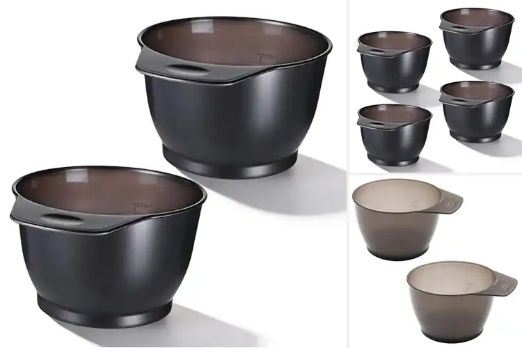 Detailed view of Best Transparent Black Hair Bowls