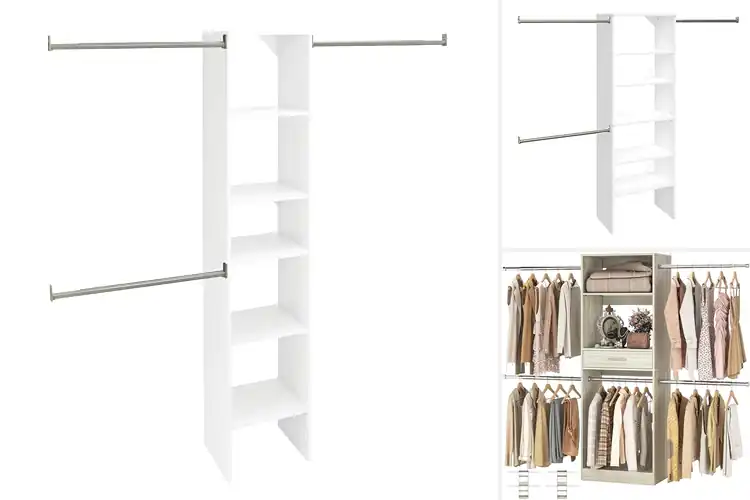 Detailed view of Best Value WalkIn Closet Starter Kit