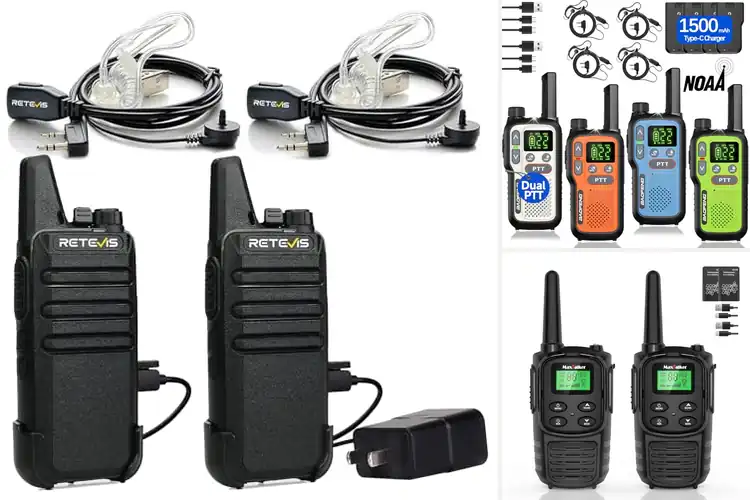 Detailed view of Best VOX Walkie Talkies