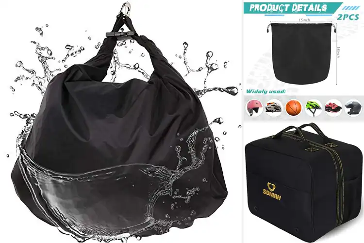 Detailed view of Best Waterproof Helmet Bags: Top 10 Picks for Dry, Safe Gear