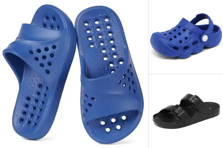 Detailed view of Best Waterproof Kids Slippers